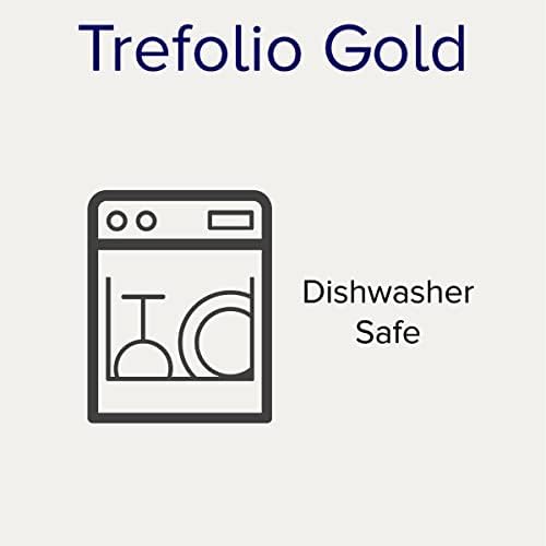 Noritake Trefolio Gold 5 Parçalı Yer Yemek Takımı Ayarı Krem / Beyaz