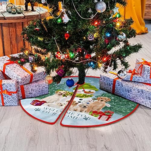 Yeni Ev Köpek Noel Ağacı Mat Hediye Köpek Anne için Merry Christmas Ağacı Etekler Komik Noel Ağacı Süsler Noel Partisi Ev