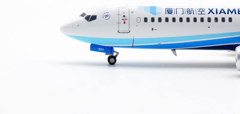 Havacılık Xiamen Havayolları Boeing B737-800 B-5653 1: 200 DİECAST Uçak Önceden Yapılmış Model