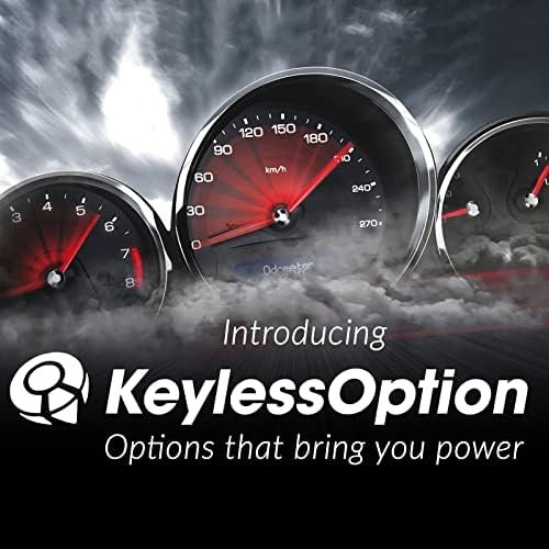 KeylessOption Anahtarsız Giriş Uzaktan Fob Boş itmeli anahtar Kabuk Durumda Toyota RAV4 Venza Yaris Matrix Vibe xB(2'li paket)