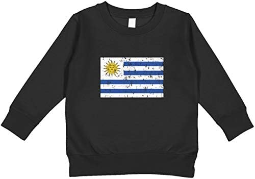 Amdesco Uruguay Bayrağı Uruguaylı Yürümeye Başlayan Çocuk Sweatshirt