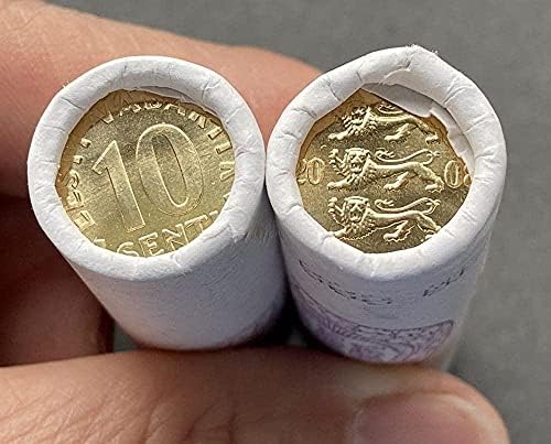 [Avrupa] Estonya 10 Puan Sikke 17 2mm Yabancı coinsCoin Koleksiyonu hatıra parası