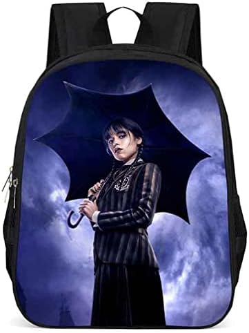Paroiluse Çarşamba Addams Sırt Çantası Nevermore SchoolBag Okul Çantalarını Rahat Sırt Çantası Dizüstü Seyahat Sırt Çantaları