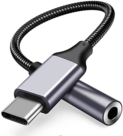 USB C için 3.5 mm Kulaklık Adaptörü Samsung S23 S22 Ultra S21 S20 FE Galaxy A53 5G, DAC Çip USB C Ses Adaptörü USB Tip C