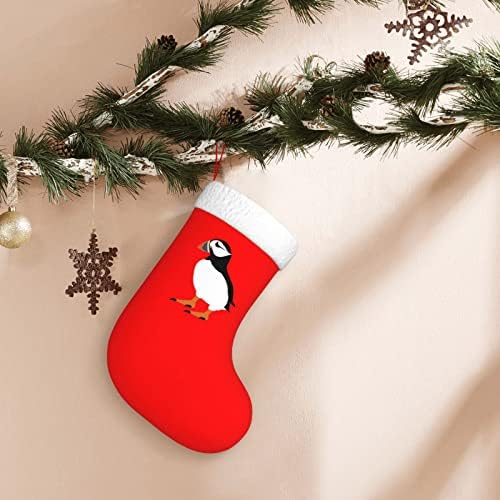 CUTEDWARF Puffin Kuş Noel Çorap Noel Ağacı Süsleri Noel Çorap Noel Tatil Parti Hediyeler için 18 İnç