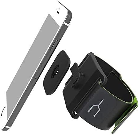 Navitech Siyah Cep Telefonu Su Geçirmez Koşu Kemer Kemer Uyumlu WithBLU G61S Akıllı Telefon