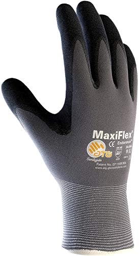 MaxiFlex Endurance 34-844/XL Avuç İçi ve Parmaklarda Nitril Kaplı Mikro Köpük Kavramalı Dikişsiz Örgü Naylon Eldiven, Mikro