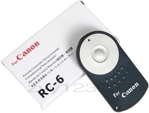 Yeni Canon RC - 6 Uzaktan Kumanda (Canon İçin, RC-6 ile Değiştirilir, Aynı model) Canon EOS 4 için 450D 500D 550D 600D