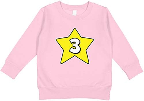 Amdesco 3. Doğum Günü 3 Yaşında Yürümeye Başlayan Çocuk Sweatshirt