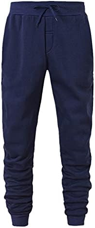 Joggers Erkekler için Büyük ve Uzun Boylu, Erkek Joggers Sweatpants Slim Fit Erkek Atletik koşucu pantolonu için Cepler ile