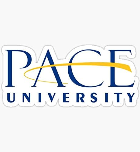 Pace University-Sticker Graphic-Pencereler, Arabalar, Kamyonlar için Otomatik, Duvar, Dizüstü Bilgisayar, Hücre, Kamyon Etiketi