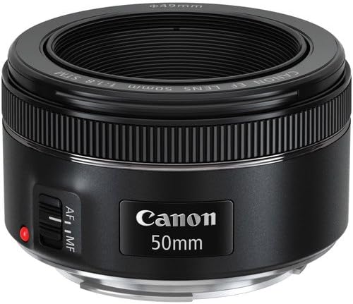 Kristal Paket Canon EF 50mm f / 1.8 STM Lens + 3 adet filtre kiti + Lens Kalem + Üfleyici + Lens Çantası