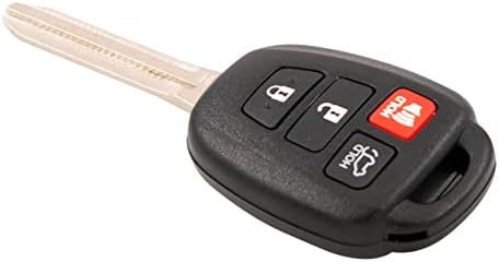 Keyless2Go için Yedek 4 Düğme İzle Uzaktan Anahtar Toyota RAV4 HYQ12BDM 89070 - 42D40-H Çip