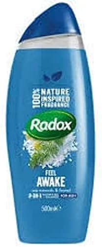 Radox Erkekler için Uyanık Hissedin 2'si 1 arada Duş Jeli, 250 ml