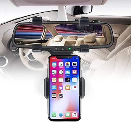 JORCEDI Evrensel 360°Oto Araba Dikiz Aynası Montaj Standı Tutucu Cradle cep telefonu GPS iPhone Samsung HTC GPS Akıllı Telefon