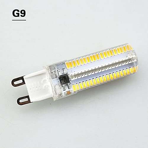 AGIPS geniş voltaj ışıkları 5 adet AC220V / 110 V LED G4 G9 LED mısır ampul G8 E11 E12 E17 E14 LED lamba 152 LEDs kısılabilir