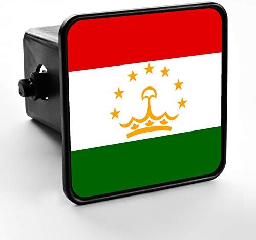 Dayanıklı Römork Bağlantısı Kapağı-Tacikistan Bayrağı (Tacik)