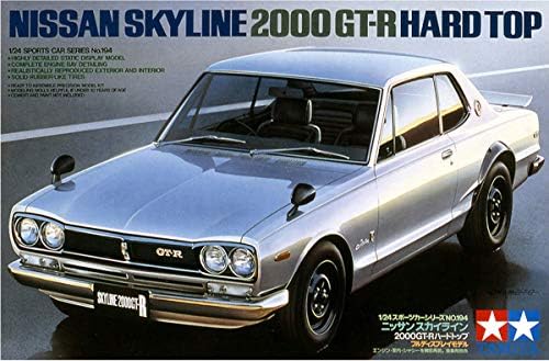 TAMİYA Nissan Skyline 2000 GT-R 1/24 Ölçekli Model Seti 24194