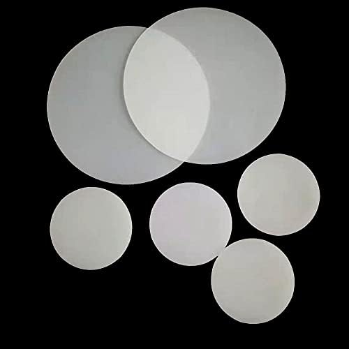 1 adet Beyaz Yuvarlak silikon kauçuk Levha Conta Contaları Pad Dia 30/40/50/60/70/80/90/100/110/120/130/150mm Kalınlığında