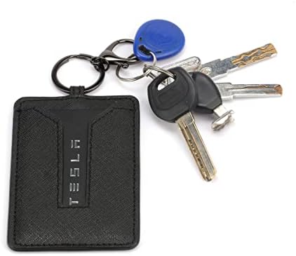 Yanlış Araba Anahtarı Klipsi, Deri Çanta ve Anahtarlık Metal Aksesuarları Fit Tesla Modeli 3 ve Model Y, Araba İç Dış Aksesuarları-Siyah