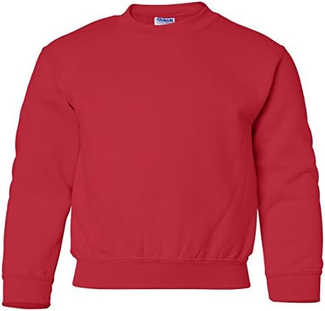Ağır Karışım Yuvarlak Yaka Sweatshirt (G180B) Kırmızı, XS