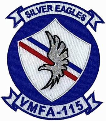VMFA-115 Silver Eagles 1980'lerin Filo Yaması-Dikmek