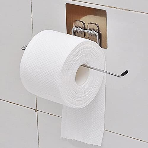 N / A Duvara Monte Banyo Tuvalet rulo kağıt havlu tutucu Mutfak Paslanmaz Çelik Duvar Kanca Havlu Askısı Doku Tutucu Banyo