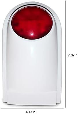 5AYMb8 Kablosuz Sesli ve L Alarmı 433M Kapalı ve Açık Şarj alarm ışığı Sesli ve L Alarmı
