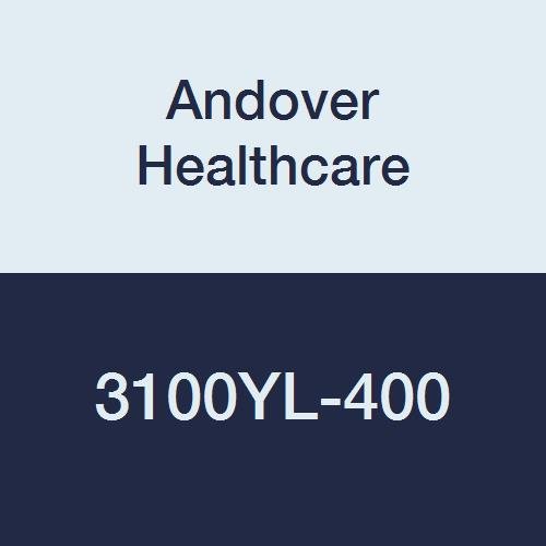 Andover Healthcare 3100YL-400 Coflex Dokunmamış Yapışkan Kendinden Yapışkanlı Sargı, 15' Uzunluk, 1 Genişlik, Sarı, Lateks