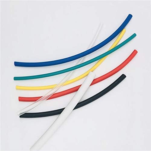 1 Metre 5MM-180mm ısı borusu Shrink daralan 7 renk boru Sleeving Wrap tel kitleri 2:1 (Renk: şeffaf, İç Çap : 22mm)