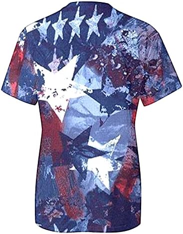 Kadın Gömlek 3X kadın Bayrağı Crewneck Kısa Kollu Gevşek baskı t-shirt Sevimli Kadın Gömlek