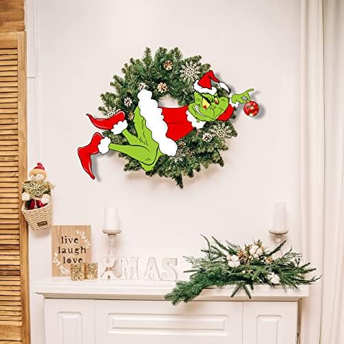 Noel Süslemeleri için Ağacı-Komik Noel Hırsız Çaldı Ağacı Topper Baş ve Bacaklar için Tatil Noel Ev Partisi Süslemeleri
