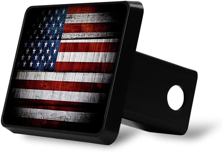 ABD Bayrağı römork bağı Kapak Fişi 2 inç Alıcılara Uyar