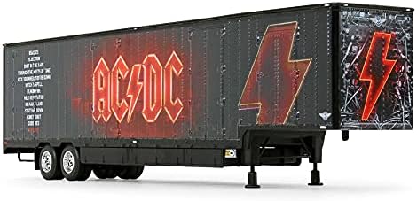 Ilk Vites 1/64 Ölçekli Diecast Tahsil AC / DC: Güç / Up (Kırmızı) Peterbilt Model 389 63 Orta Çatı Uyuyan Kentucky Hareketli