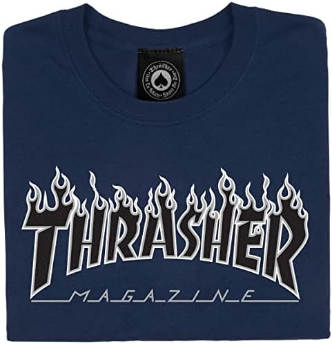 Thrasher Alev Kısa Kollu tişört