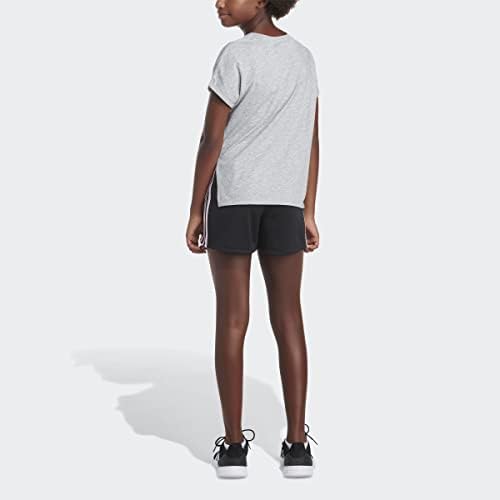 adidas Kız Çocuk Kısa Kollu Dolman Bel Heather Tişört