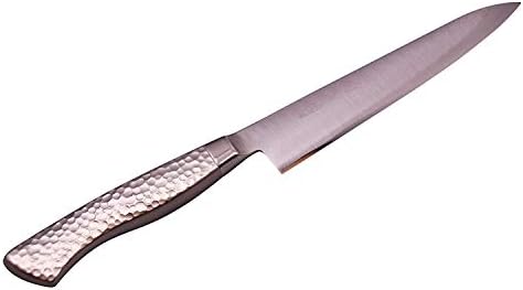 TOSHU 150 mm (5,9 inç) Küçük Bıçak, Japon Kılıç Yapım Teknikleri Kullanılarak Üretilen Elle Bilenmiş Japon Mutfak Bıçağı-Şam
