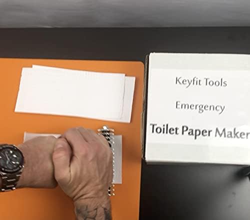 Keyfit Tools eTPM ACİL Tuvalet Kağıdı Üreticisi, Düz Kağıdı veya Haber Baskısını Kullanılabilir Bir Tuvalet Kağıdı Havlu