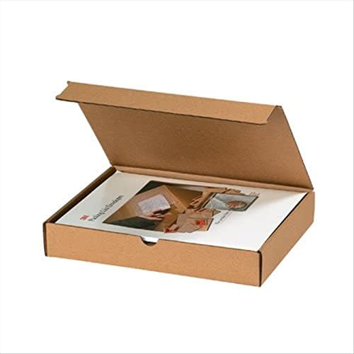 Kutu Ortakları 11 1/8 x 8 3/4 x 2 Kraft Literatür Postaları