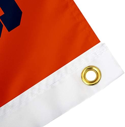 Syracuse Üniversitesi Bayrağı SU Cuse Turuncu Bayraklar Afişler %100 Polyester Kapalı Açık 3x5 (Stil 5)