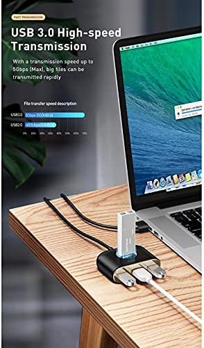 WPYYI USB HUB USB 3.0 USB C HUB USB Tip C HUB USB 2.0 Adaptörü ile mikro USB Bilgisayar için USB Splitter